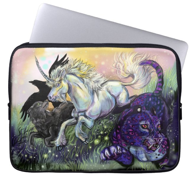 Dream Gaurdians  Laptop Sleeve (Front)