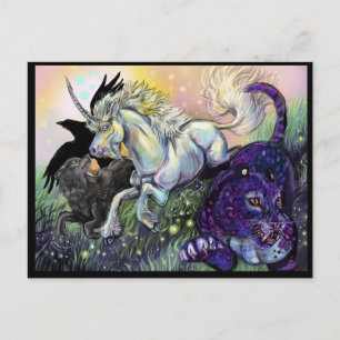 Dream Gaurdians Magical Mystical Art Postcard