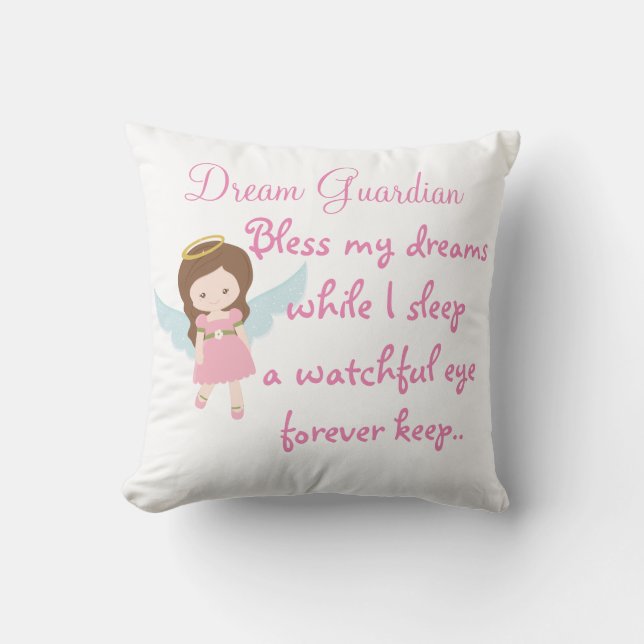 Dream Guardian/Throw Pillow (Front)