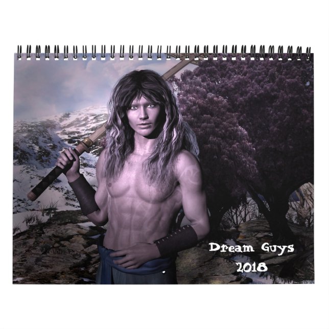 Dream Guys Fantasy 2018 Calendar (Cover)