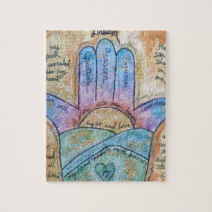 Dream Hamsa Jigsaw Puzzle