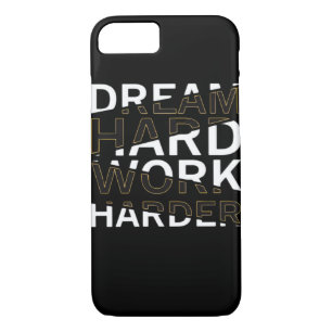 Dream Hard Work Hard Essential Case-Mate iPhone Case