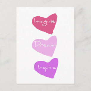 Dream Hearts Postcard