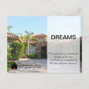 Dream Home Real Estate postcard