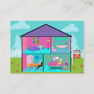 Dream House Real Estate Business Cards