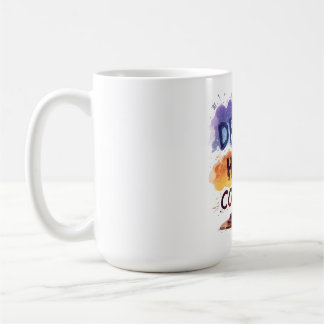 Dream. Hustle. Conquer. – Motivational typography Coffee Mug