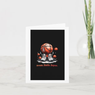Dream Hustle Repeat Basketball  Card