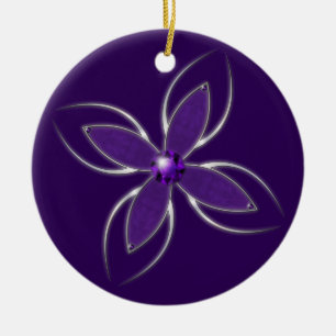 Dream in Amethyst Ornament