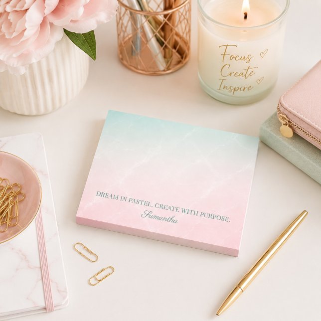 Dream in Pastel Create with Purpose  Post-it Notes (Creator Uploaded)