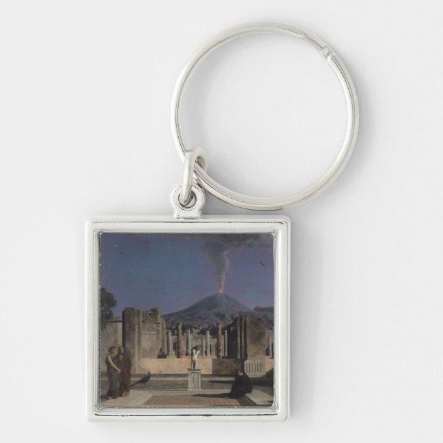 Dream in the Ruins of Pompeii, 1866 Keychain (Front)
