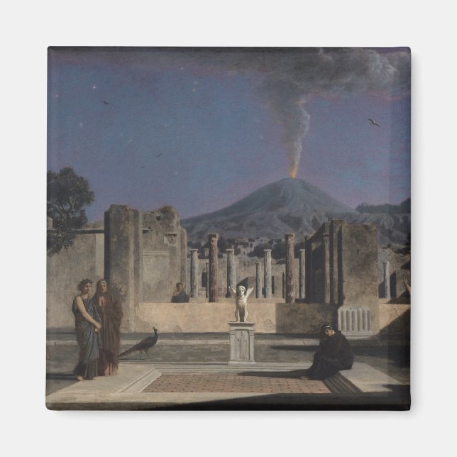 Dream in the Ruins of Pompeii, 1866 Magnet (Front)