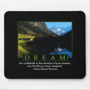 Dream Inspirational Mouse Pad