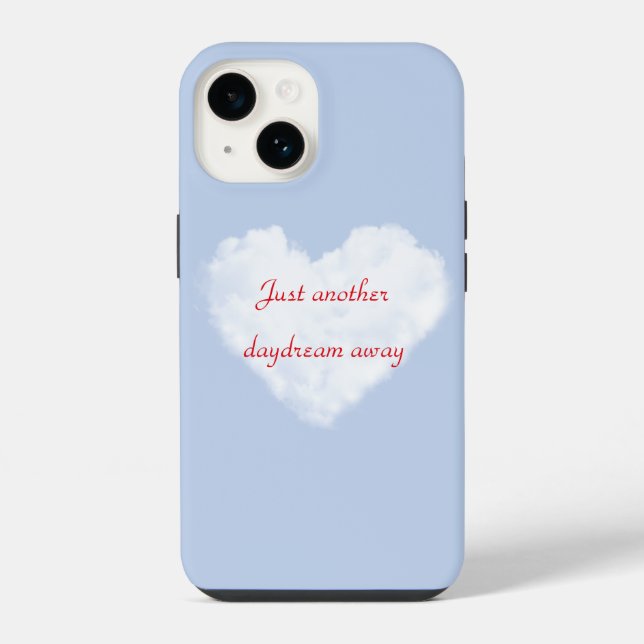 Dream iPhone Case with Cloud Background (Back)