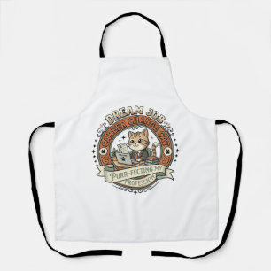 Dream Job Career Change Cat Dream Job Career Chang Apron