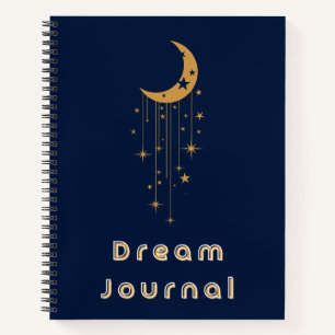 Dream Journal - Celestial Moon and Hanging Stars