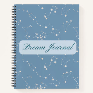 Dream Journal - Zodiac Constellation Motif