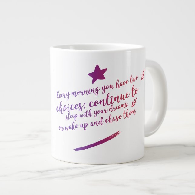 Dream Jumbo Mug (Front Right)