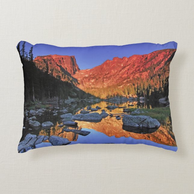 Dream Lake Decorative Pillow (Front)