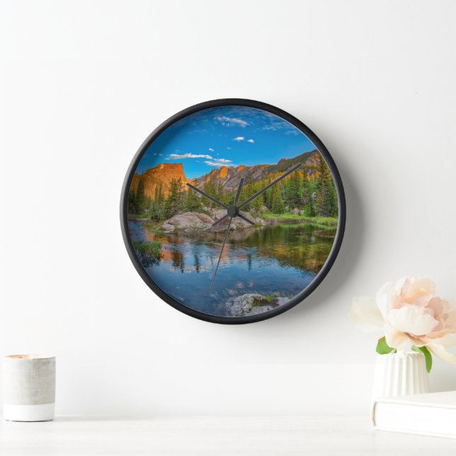Dream Lake Landscape Clock (Home)
