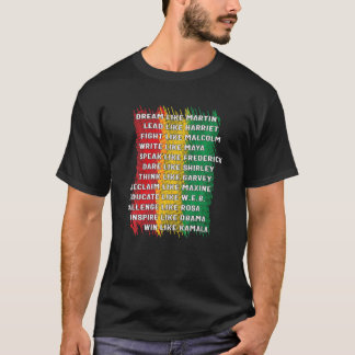Dream Like Martin, Black History Month T-Shirt