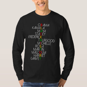 Dream Like Martin Lead Like Harriet Black History T-Shirt
