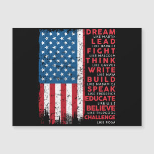 Dream Like Martin Vintage USA Flag Gift