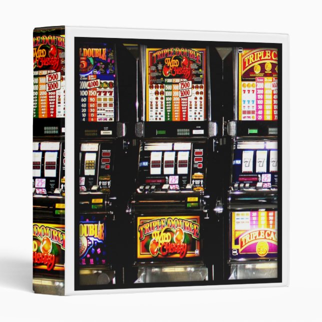Dream Machines - Lucky Slot Machines Binder (Front/Spine)