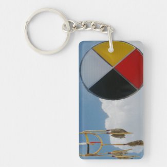 Dream Medicine Clouds Acrylic Keychain