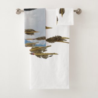 Dream Medicine Clouds Bathroom Towel Set