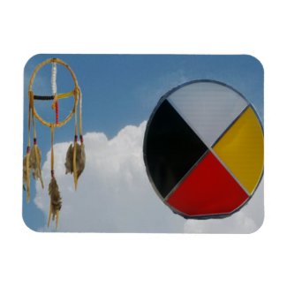 Dream Medicine Clouds Flexible Photo Magnet