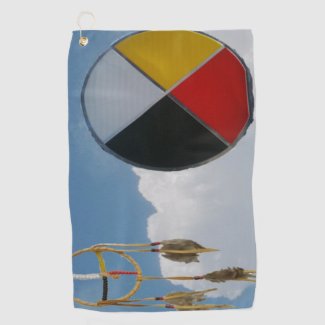 Dream Medicine Clouds Golf Towel