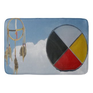 Dream Medicine Clouds Large Bath Mat