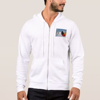 Dream Medicine Clouds Men's Full-Zip Hoodie