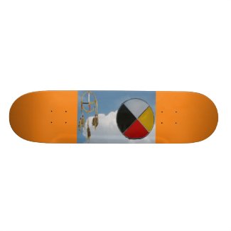 Dream Medicine Clouds Skateboard