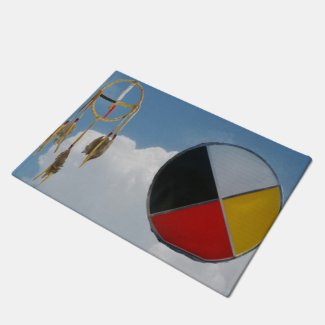 Dream Medicine Clouds Small Door Mat