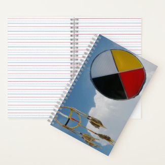 Dream Medicine Clouds Spiral Notebook