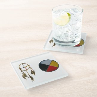 Dream Medicine Glass Coaster