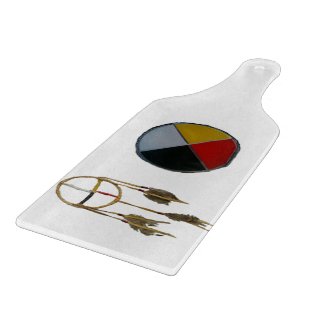 Dream Medicine Glass Paddle Cutting Board