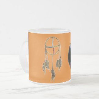 Dream Medicine Orange Small Frosted Mug