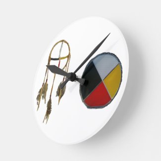 Dream Medicine Round Medium Acrylic Wall Clock