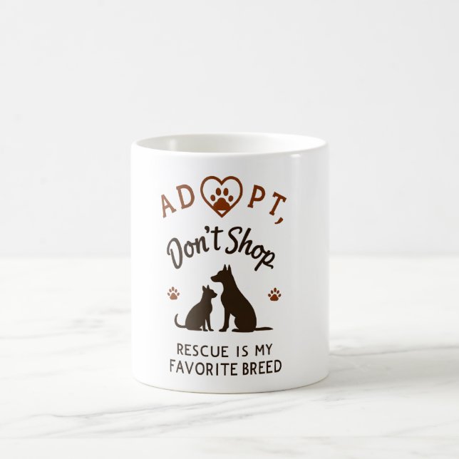 Dream Mug de l'Amoureux des chiens - Sip & Support (Centre)