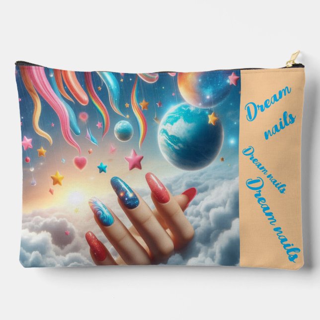 Dream nails  accessory pouch (Back)