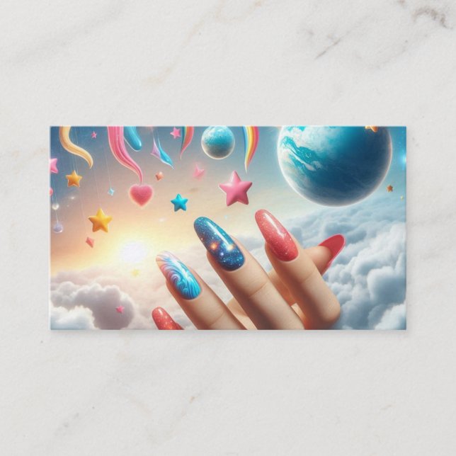 Dream Nails Business Card (Front)