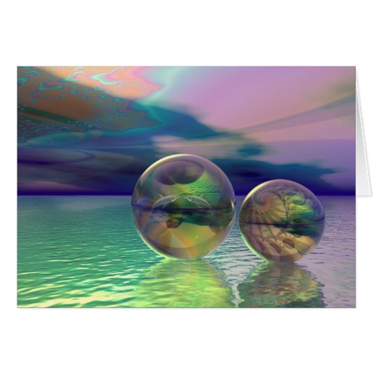 Dream ocean card