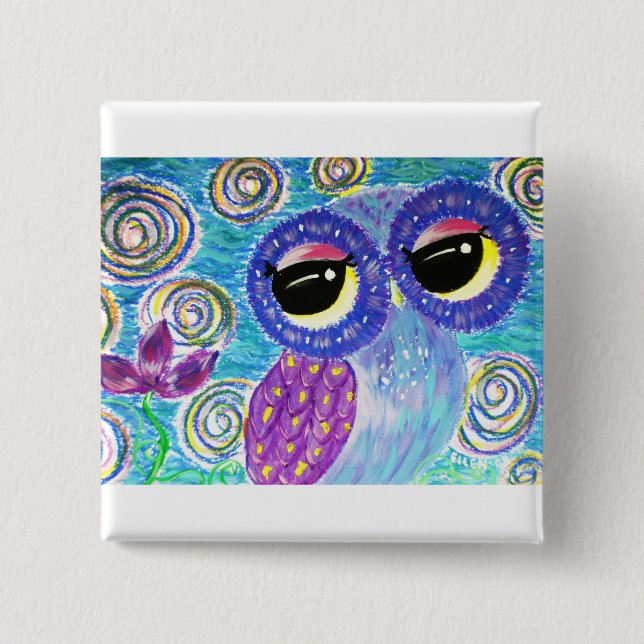 Dream Odyssey 2 Inch Square Button (Front)