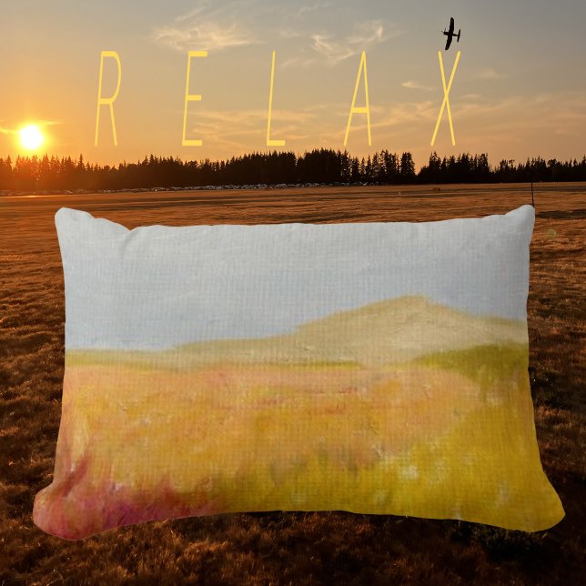 Dream of Better Times Lumbar Pillow (Creator Uploaded)