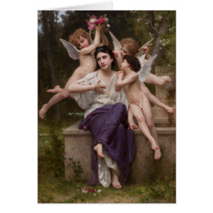 Dream of Spring, Rêve de Printemps by Bouguereau