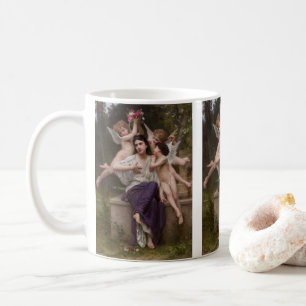 Dream of Spring, Rêve de Printemps by Bouguereau Coffee Mug