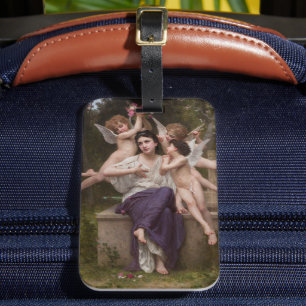 Dream of Spring, Rêve de Printemps by Bouguereau Luggage Tag