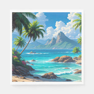 Dream On, Tropical Paradise, Napkin